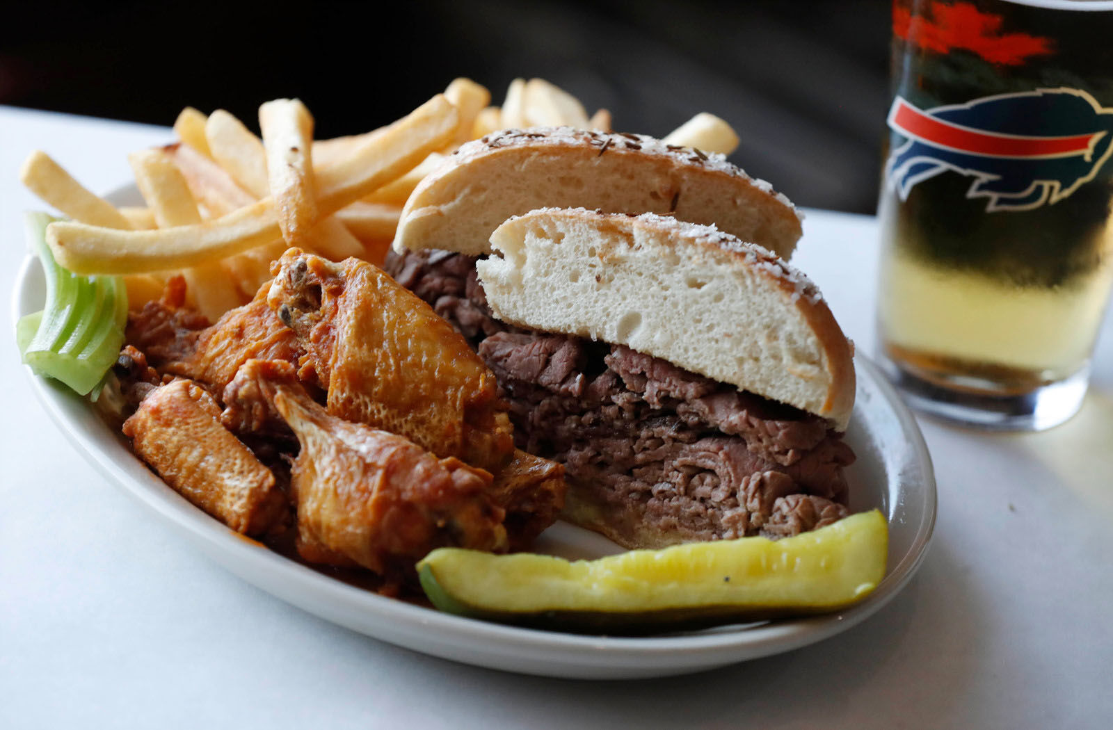 Buffalo platter